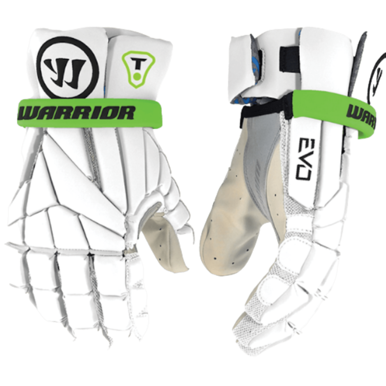 True Lacrosse Warrior Evo 2 Gloves Custom Team Gloves White Lax.com