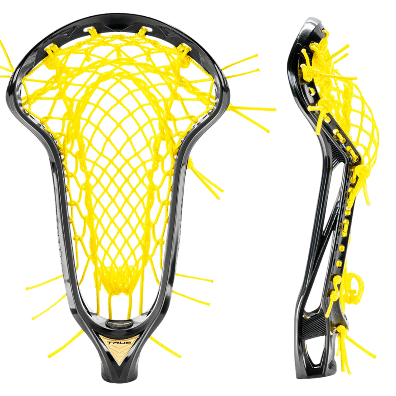 True Lynx Head Strung Women's Head True - LynxHDSTRUNG - BK/YW Black/Yellow Lax.com