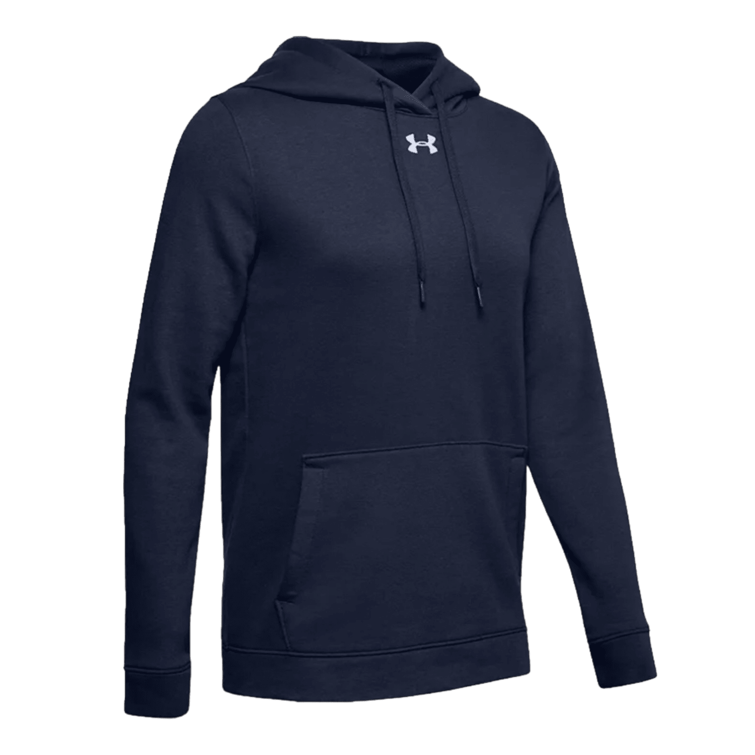 UA Women's Hustle Fleece Hoodie Apparel Tops UA - 1300261 - NA - XL Navy Lax.com