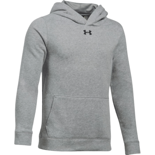 UA Youth Hustle Fleece Hoodie Apparel Tops Black - 001 Lax.com