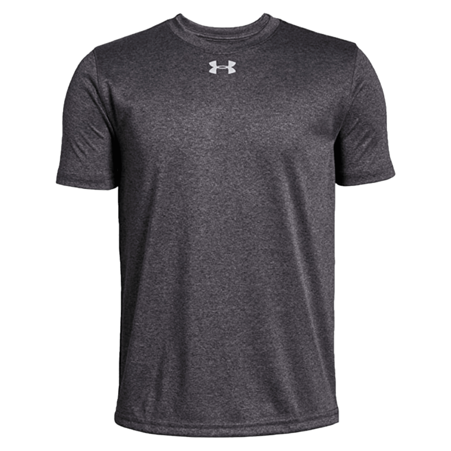 Under Armour Boy's Locker Tee SS Apparel Tops UA - 1305845 - 090 - XL Carbon Heather - 090 Lax.com