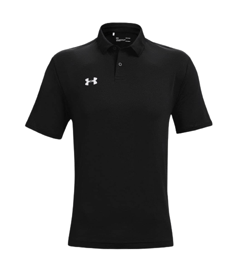 Under Armour Men's Performance Team Polo Apparel Tops Black - 001 Lax.com