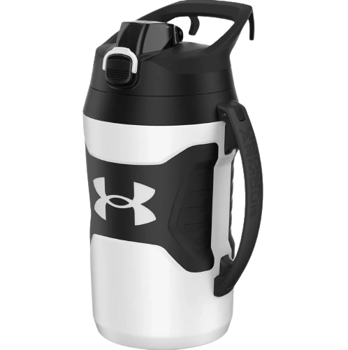 Under Armour Playmaker 64 oz. Sport Jug Water Bottles White Lax.com