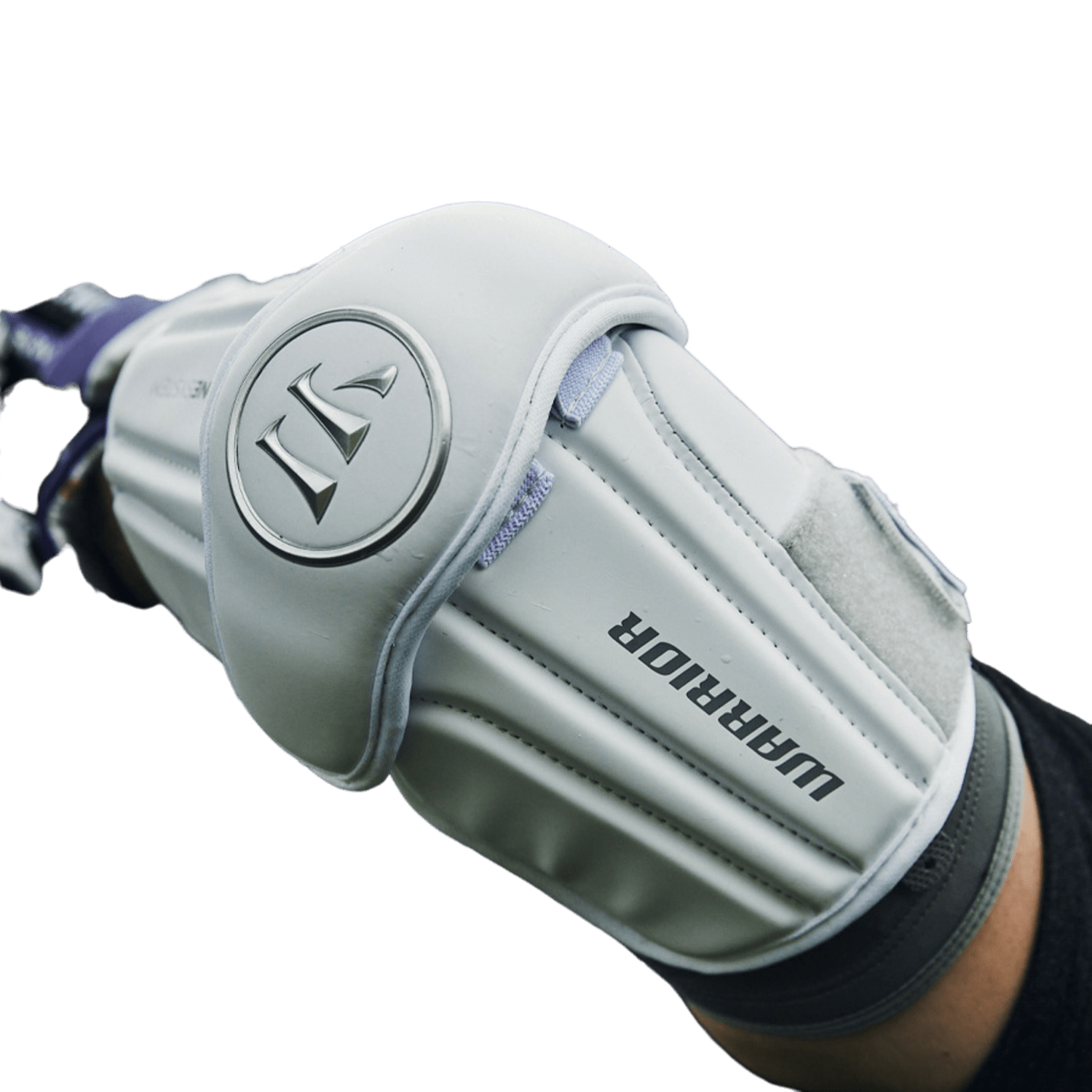 Warrior Burn Arm Pad Men's Arm Protection War - BAP1 - WH - M White Lax.com