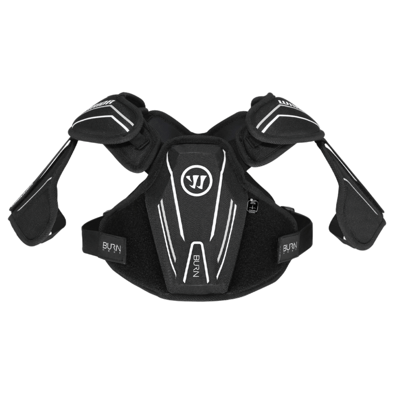 Warrior Burn Next Shoulder Pad Shoulder Pads Black Lax.com