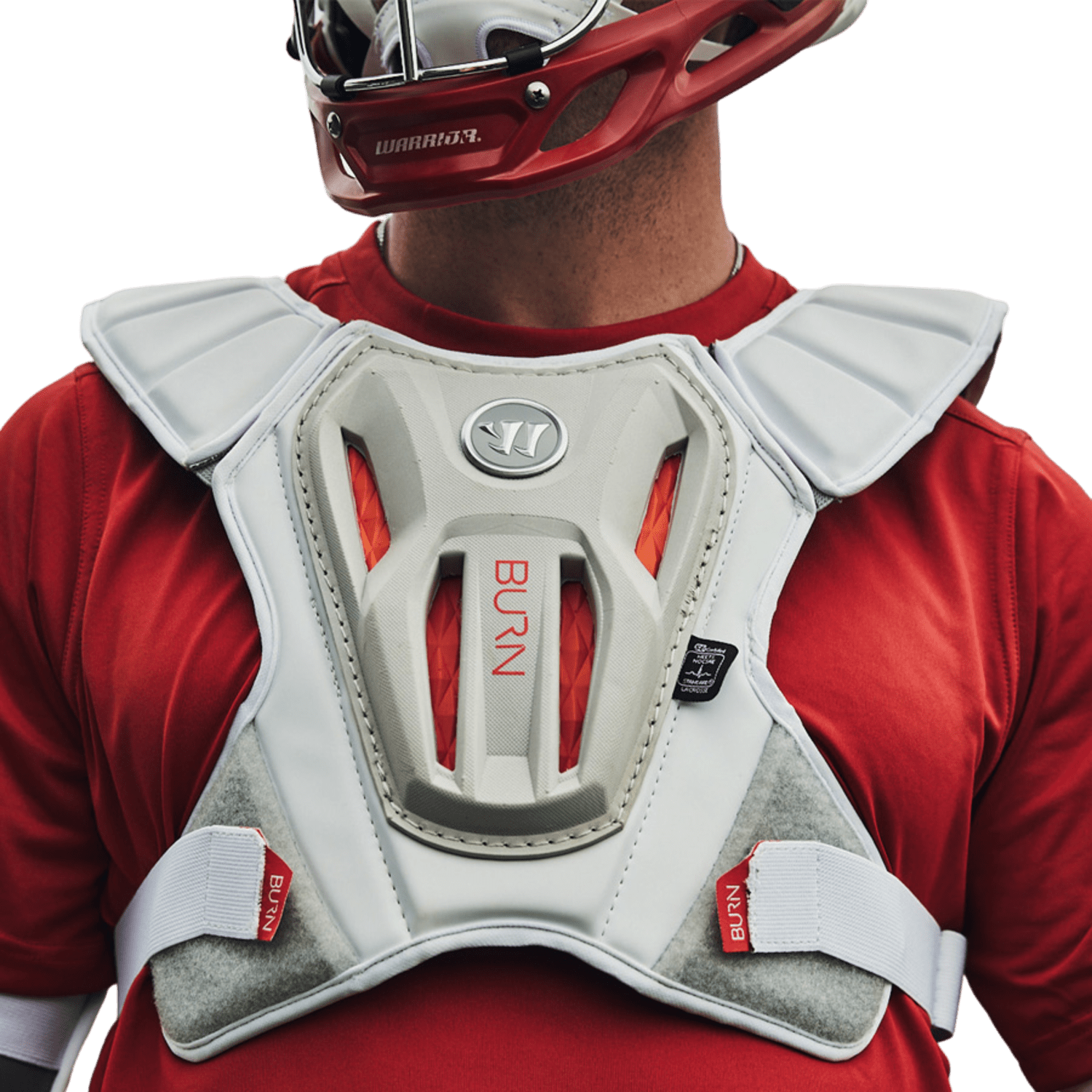 Warrior Burn Shoulder Pad Liner Shoulder Pads War - BSPL1 - WH - L White Lax.com