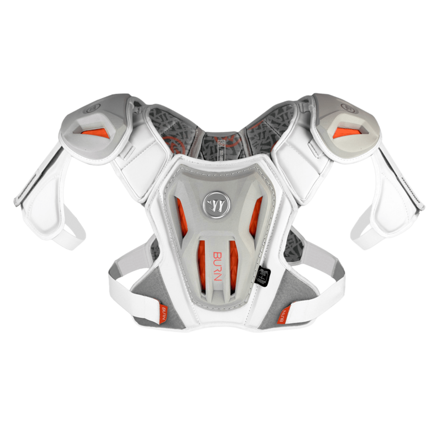 Warrior Burn Shoulder Pad Shoulder Pads War - BSP1 - WH - L White Lax.com