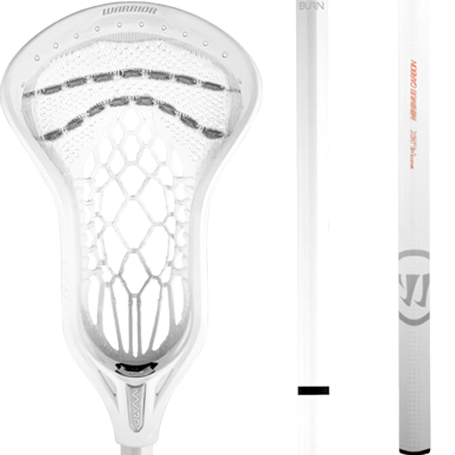 Warrior Burn XP - O Warp Complete Stick Men's Complete Sticks White Lax.com