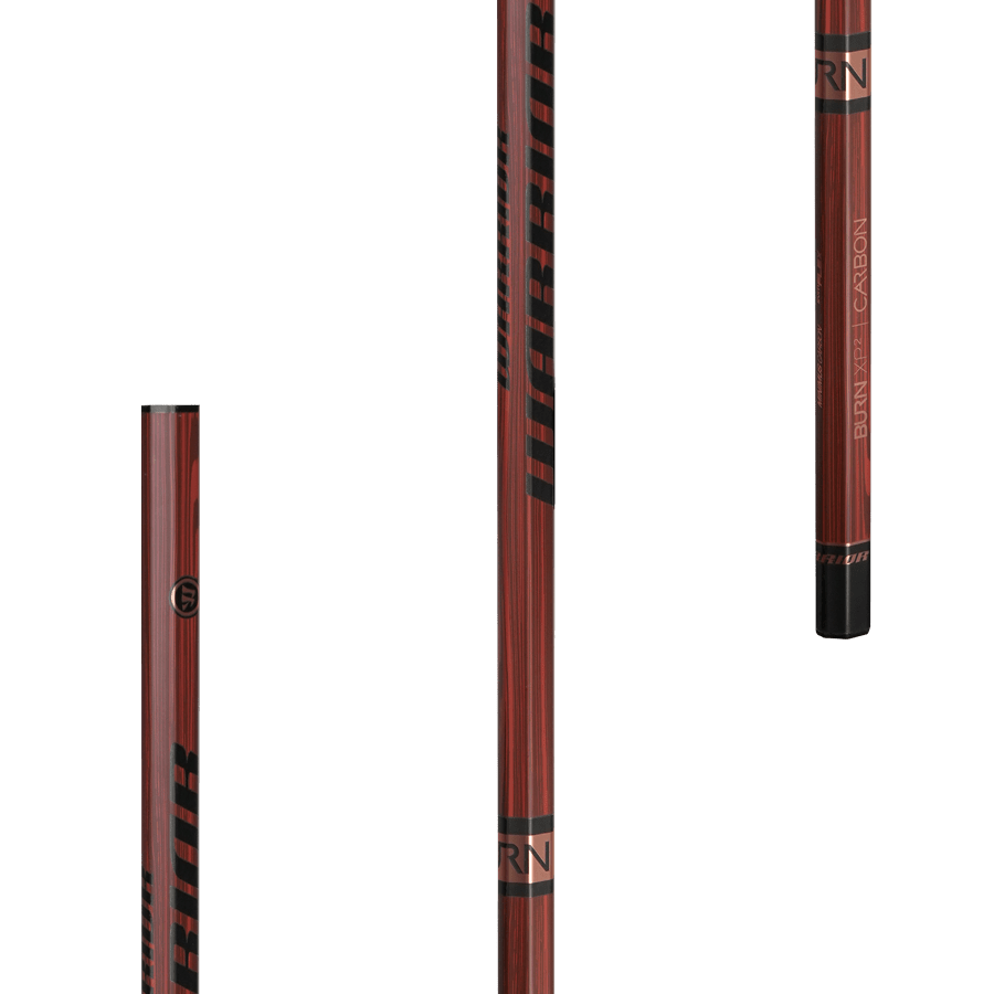 Warrior Burn XP2 Carbon Lacrosse Shaft Men's Shaft Redwood Lax.com