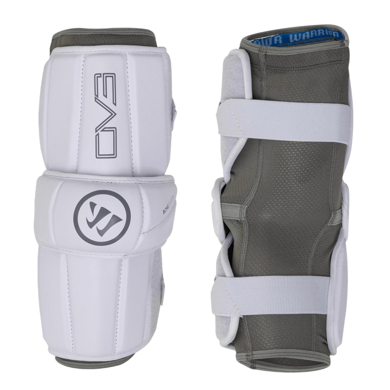 Warrior Evo Arm Guards Men's Arm Protection War - EAG3 - WH - L White Lax.com