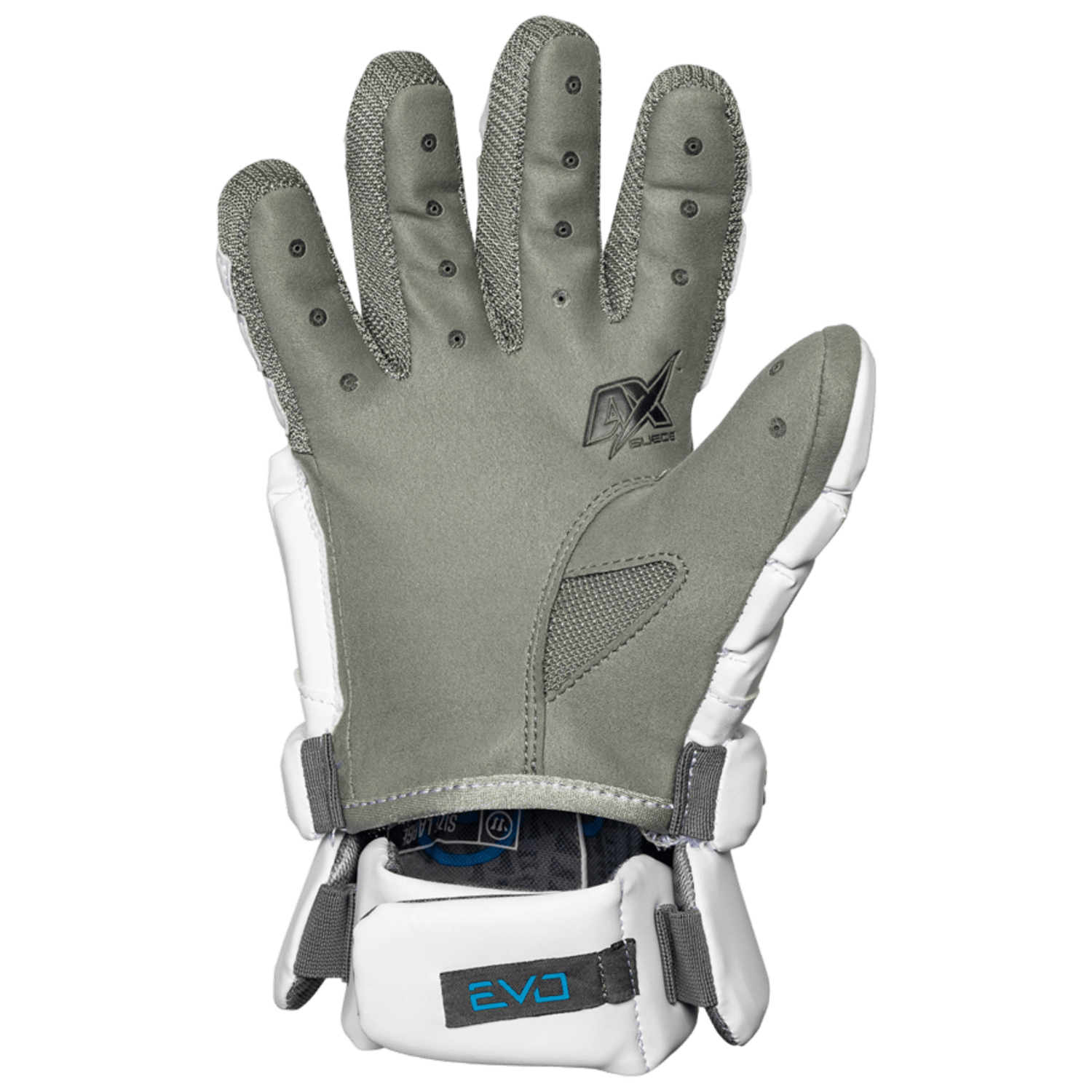 Warrior Evo Glove Men's Gloves War - EG2 - BK - XL Black Lax.com