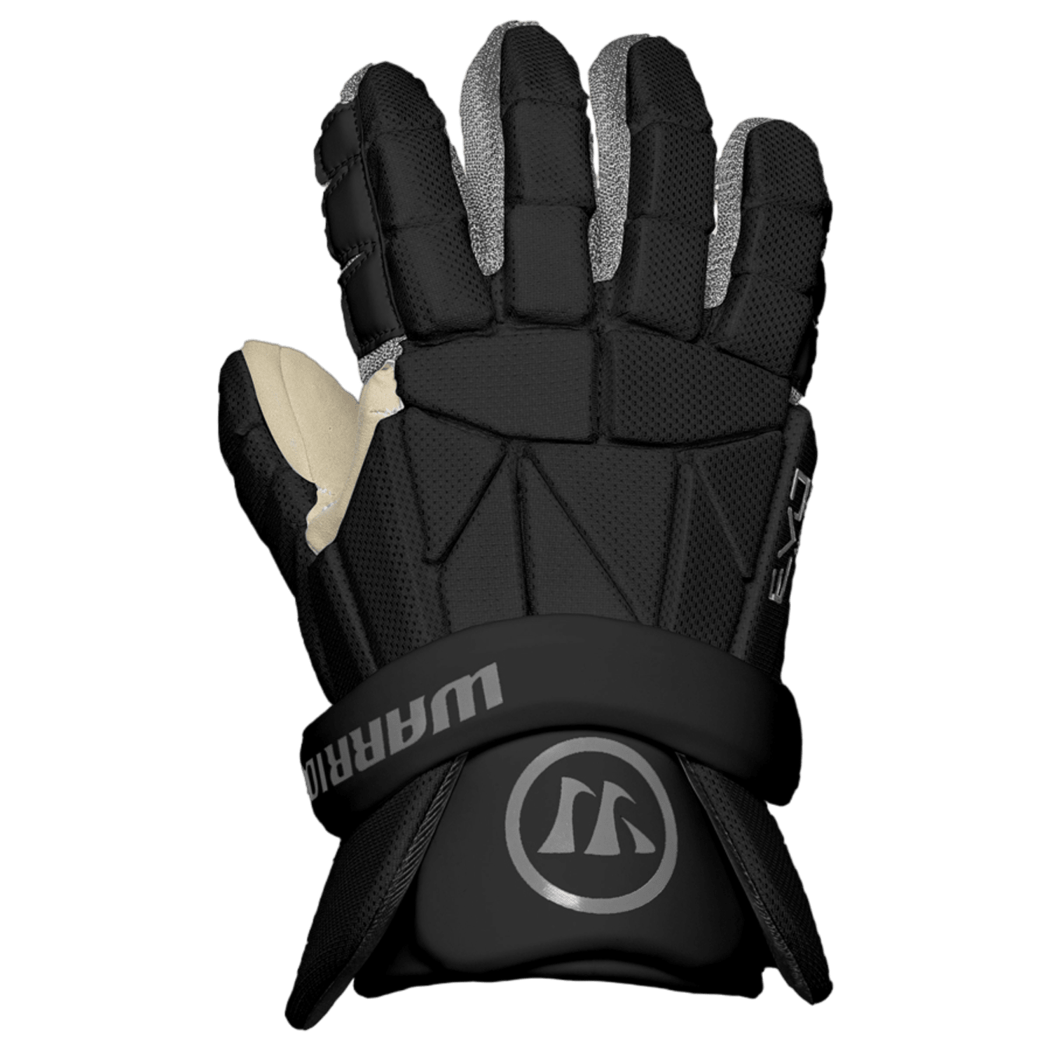 Warrior Evo Lite Glove Men's Gloves War - ELG2 - BK - XL Black Lax.com