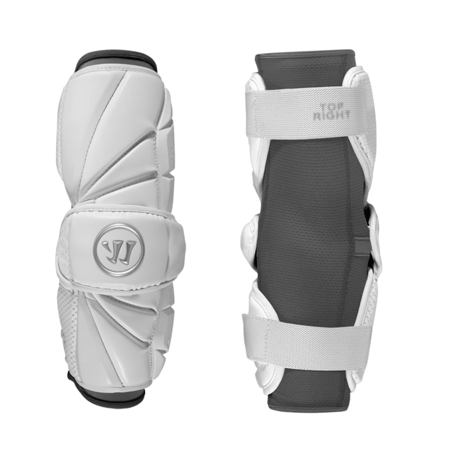 Warrior Evo Pro 19 Arm Guards Men's Arm Protection War - EvoPro19AG - WH - L White Lax.com