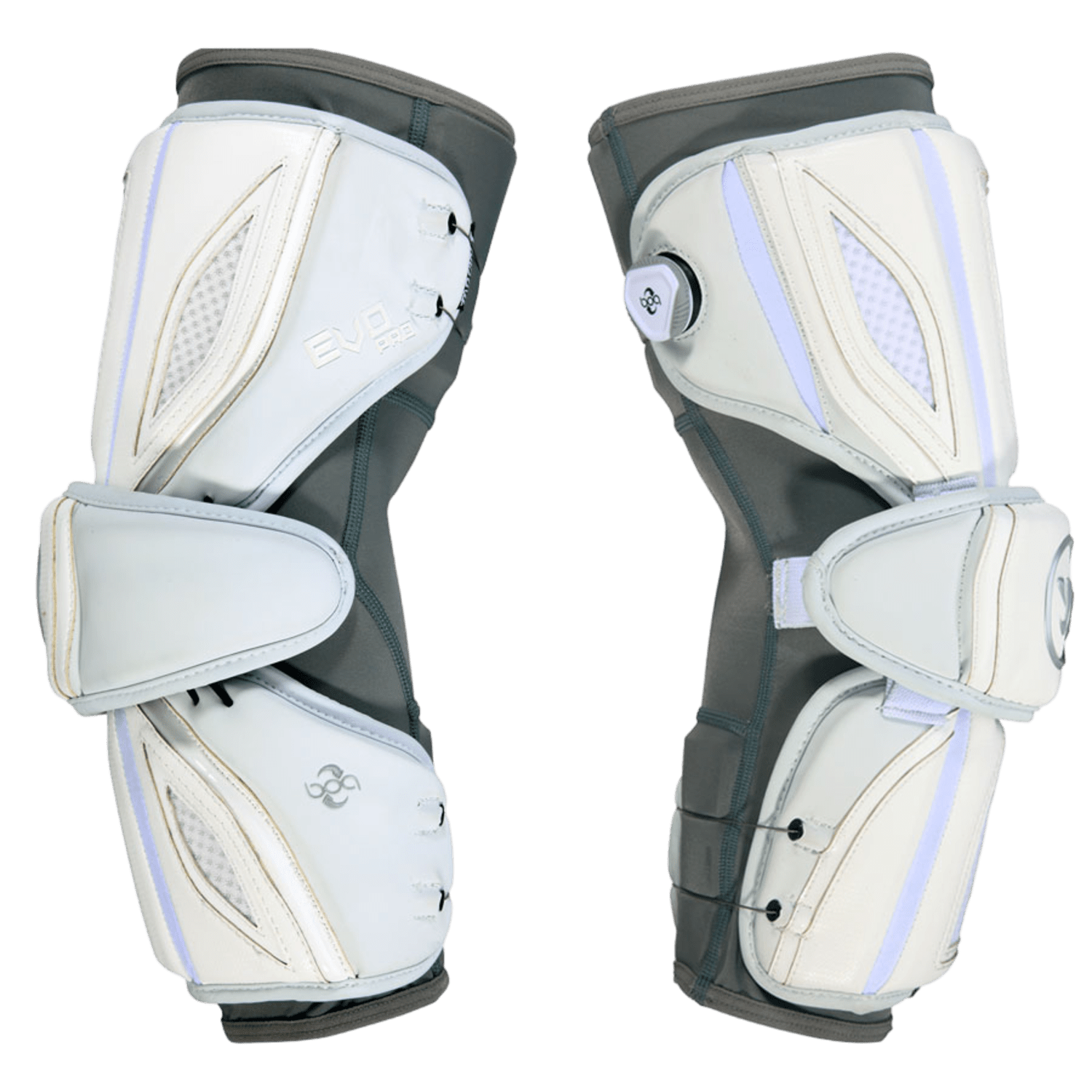 Warrior Evo Pro Arm Guards Men's Arm Protection White Lax.com