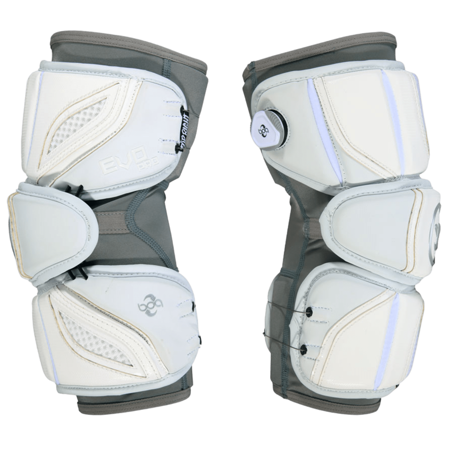 Warrior Evo Pro Arm Pads Men's Arm Protection White Lax.com