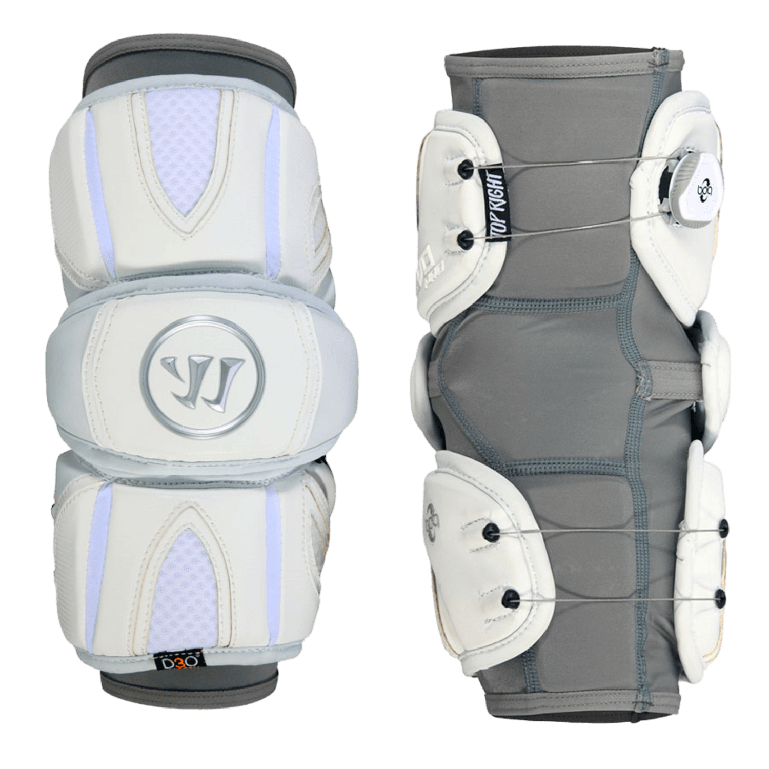 Warrior Evo Pro Arm Pads Men's Arm Protection White Lax.com