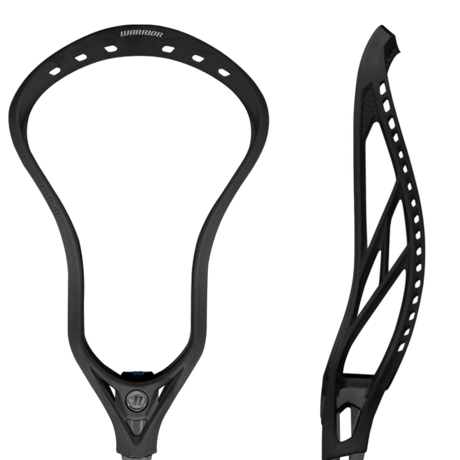 Warrior Evo QX Men's Head War - EQX - BK - DEF Black Lax.com