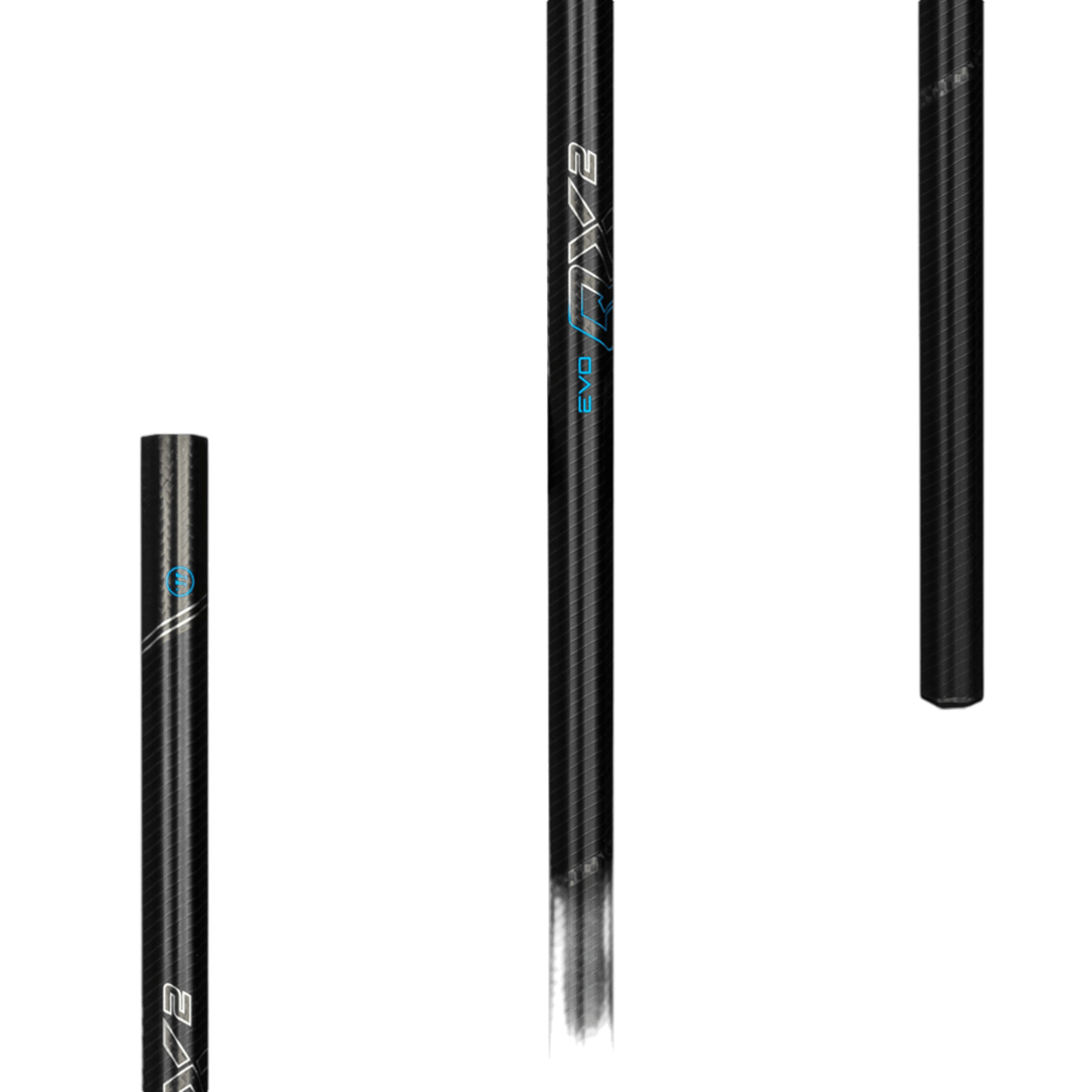 Warrior Evo QX2 Carbon Shaft Men's Shaft War - EQX2AS2 - BK Black Lax.com