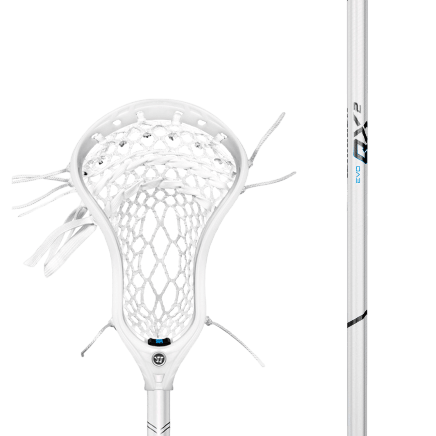 Warrior Evo QX2 - O ISO Complete Stick Men's Complete Sticks White Lax.com