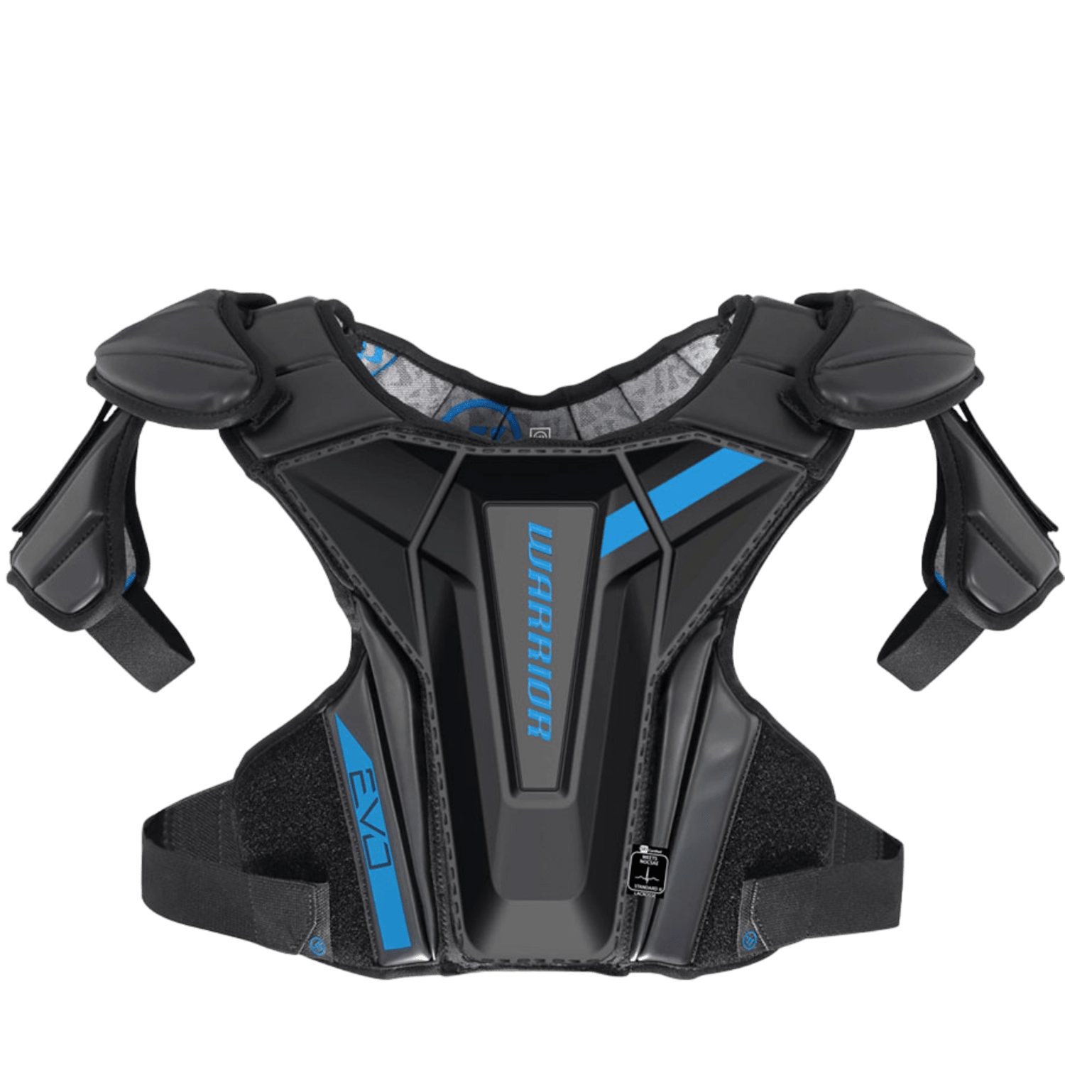 Warrior Evo Shoulder Pad Shoulder Pads War - ESP0 - BK - L Black Lax.com