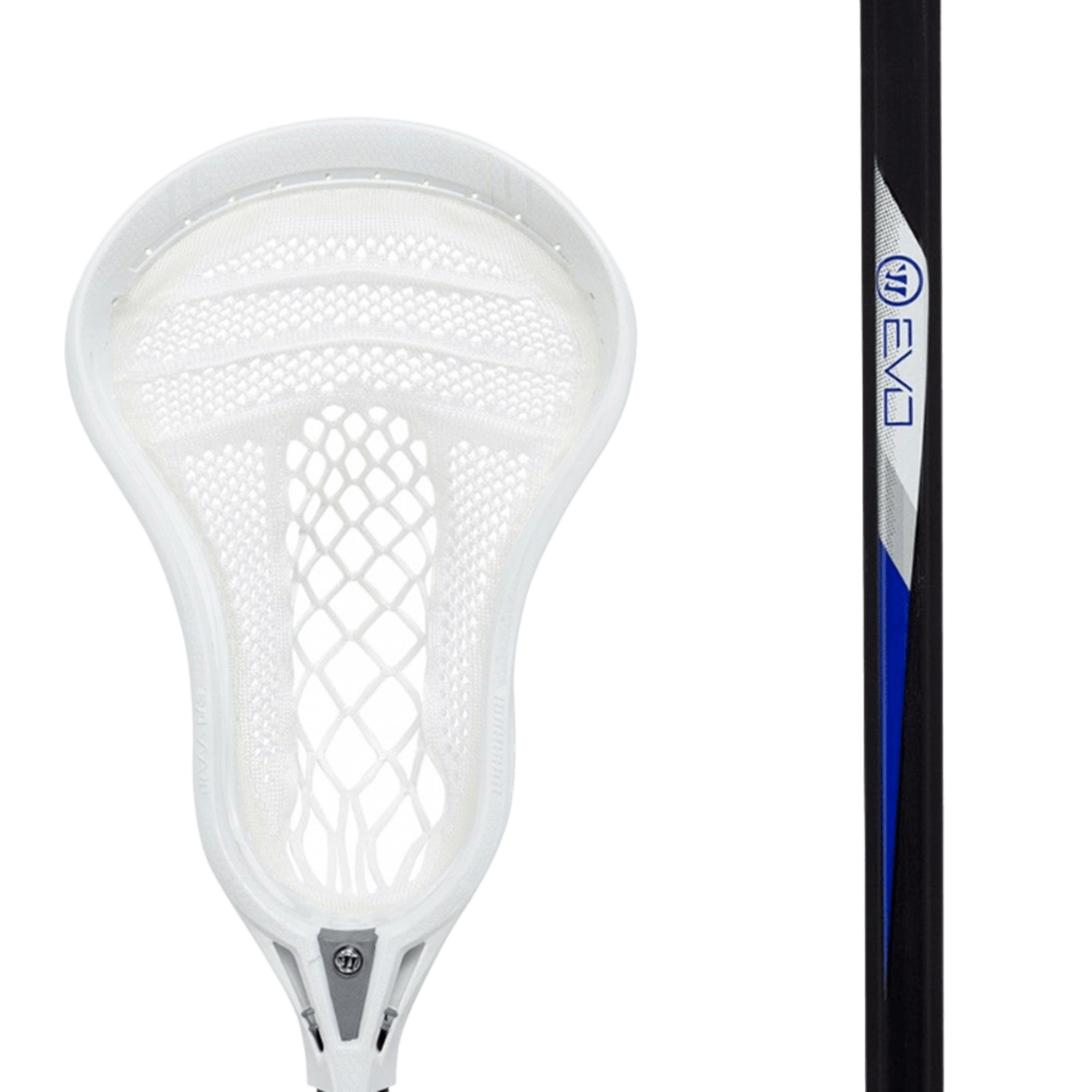 Warrior Evo Warp Defensive Complete Stick Men's Complete Sticks War - evowarpDCS - BK - MLW1 Black Lax.com