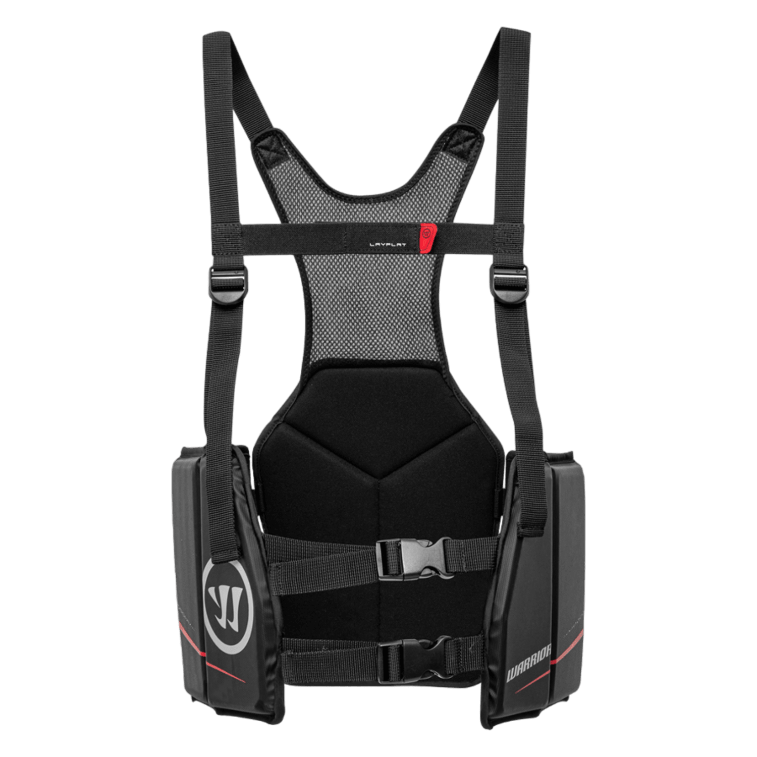 Warrior Fatboy Rib Guard Rib Pad War - FBRP3 - BK - M Black Lax.com