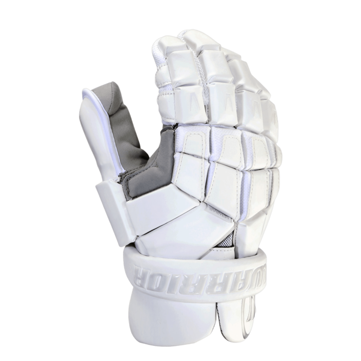 Warrior Nemesis 19 Glove Goalie Gloves White Lax.com