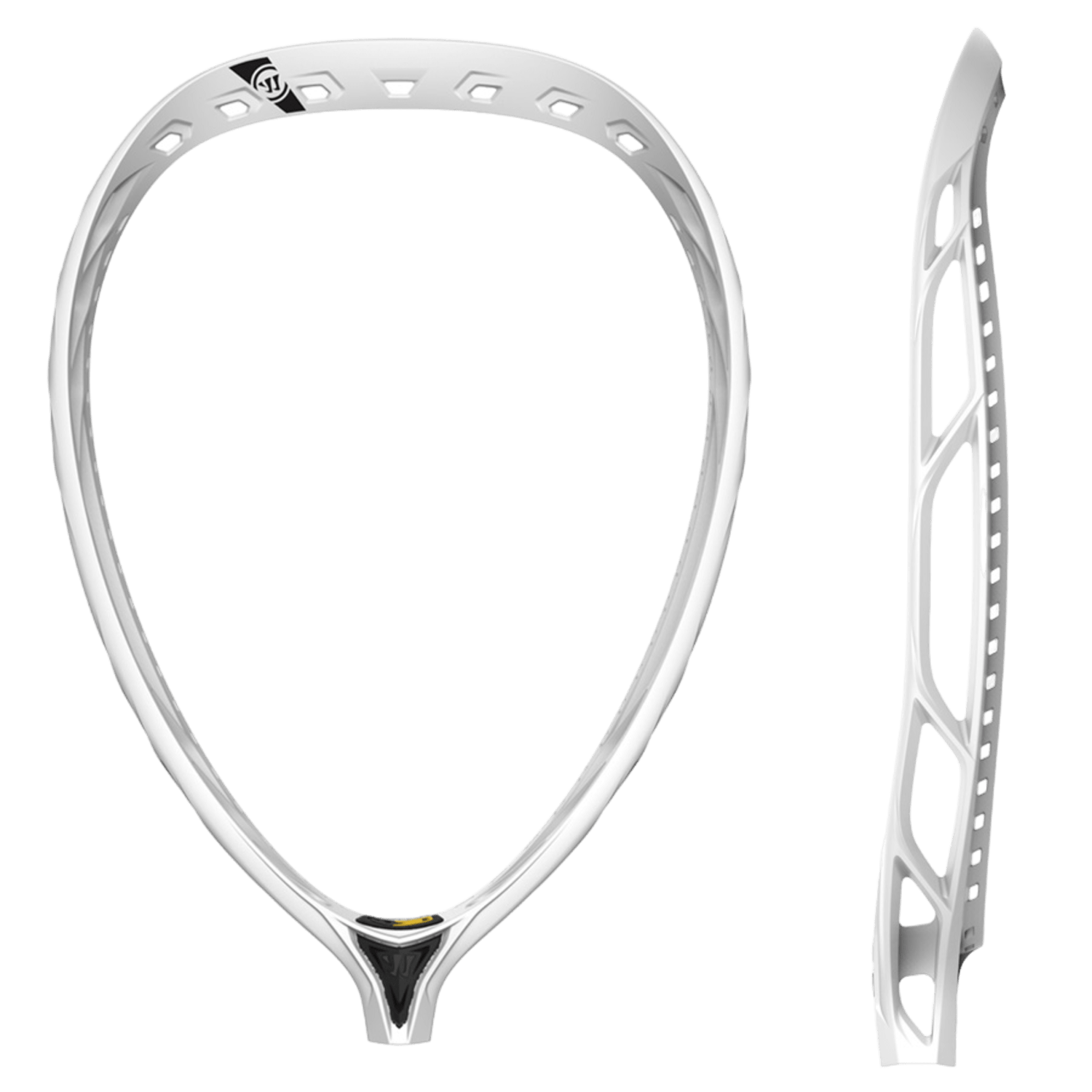 Warrior Nemesis 3 GLE Head Unstrung Goalie Head White Lax.com