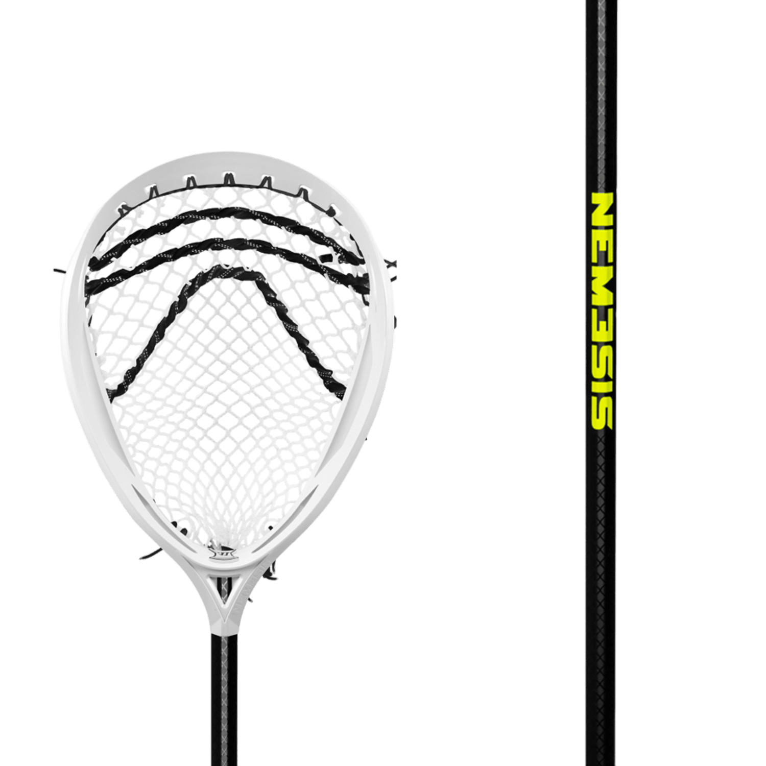 Warrior Nemesis Goalie Complete Stick Goalie Complete White Lax.com