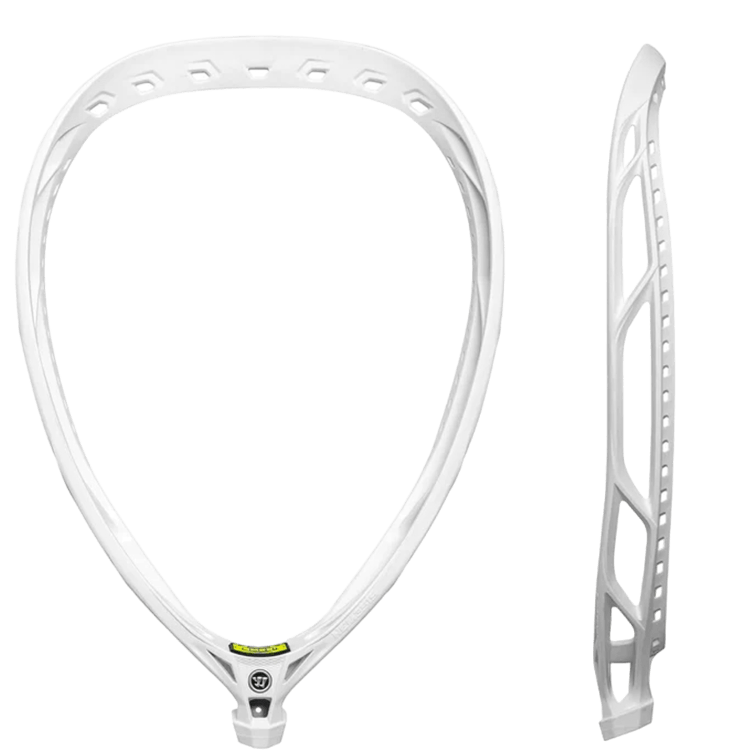 Warrior Nemesis Lite Unstrung Goalie Head Goalie Head War - NLUH3 - WH White Lax.com