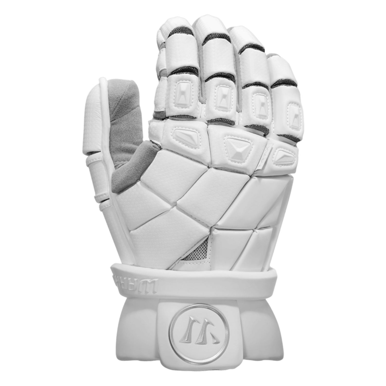 Warrior Nemesis Pro 19 Goalie Glove Goalie Gloves White Lax.com