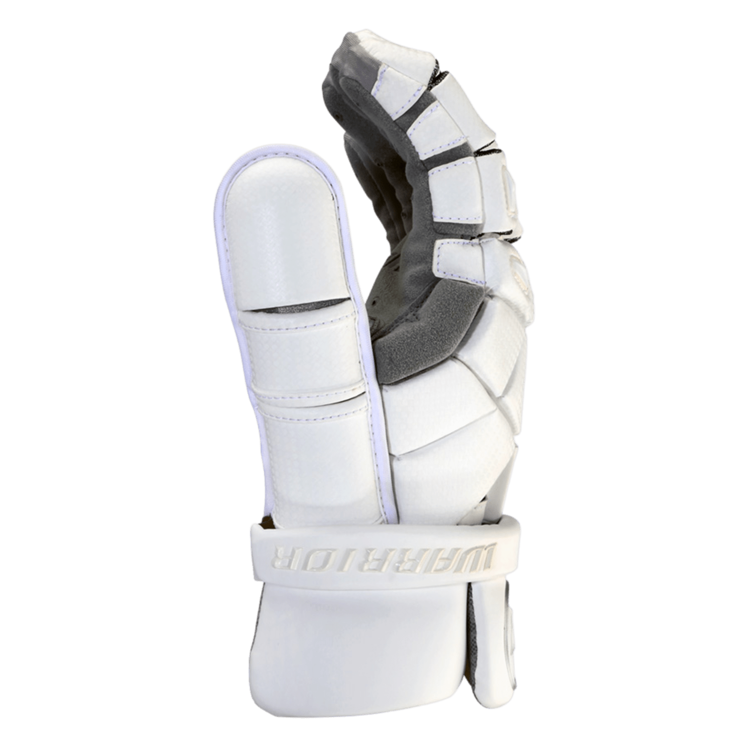 Warrior Nemesis Pro 19 Goalie Glove Goalie Gloves White Lax.com