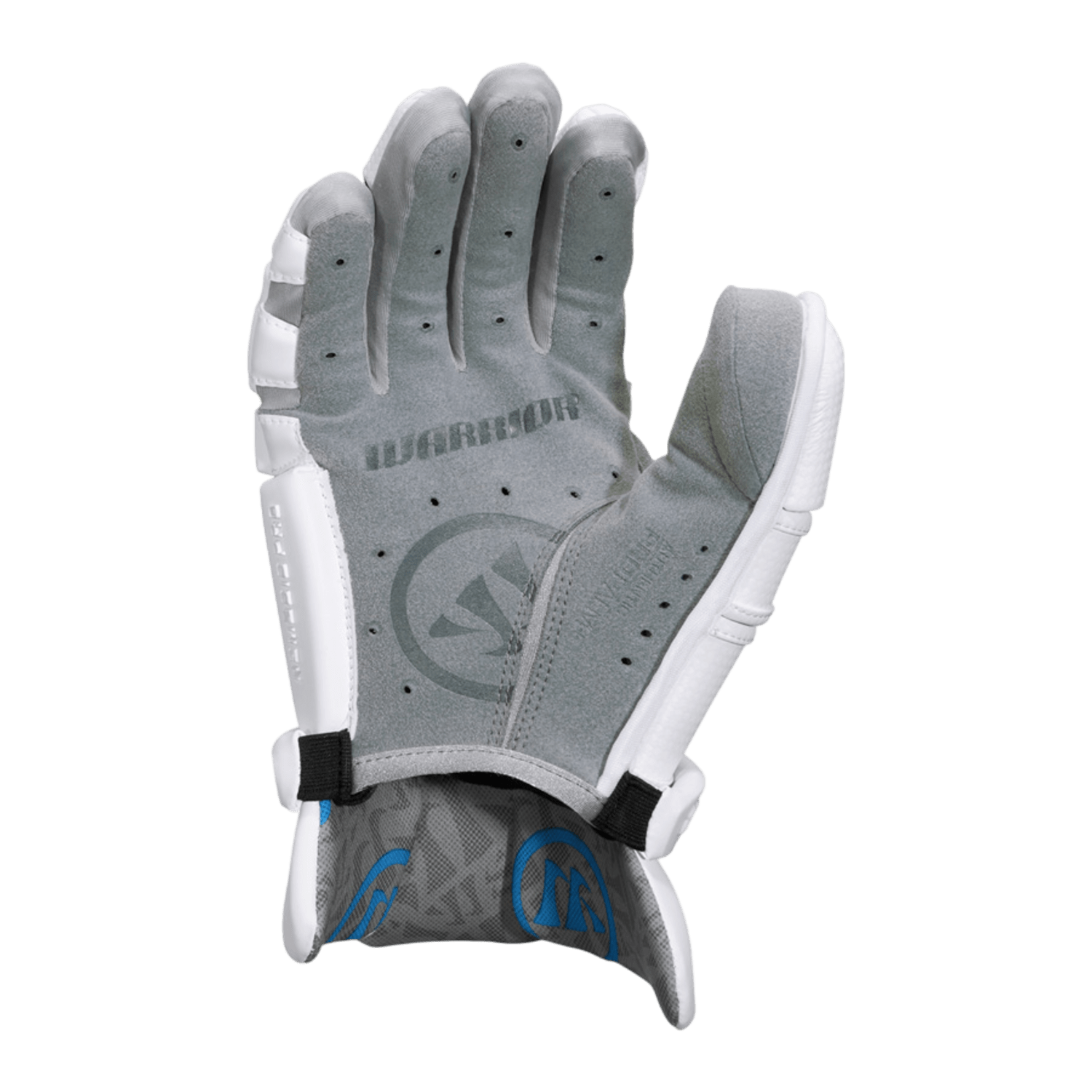 Warrior Nemesis Pro 19 Goalie Glove Goalie Gloves White Lax.com