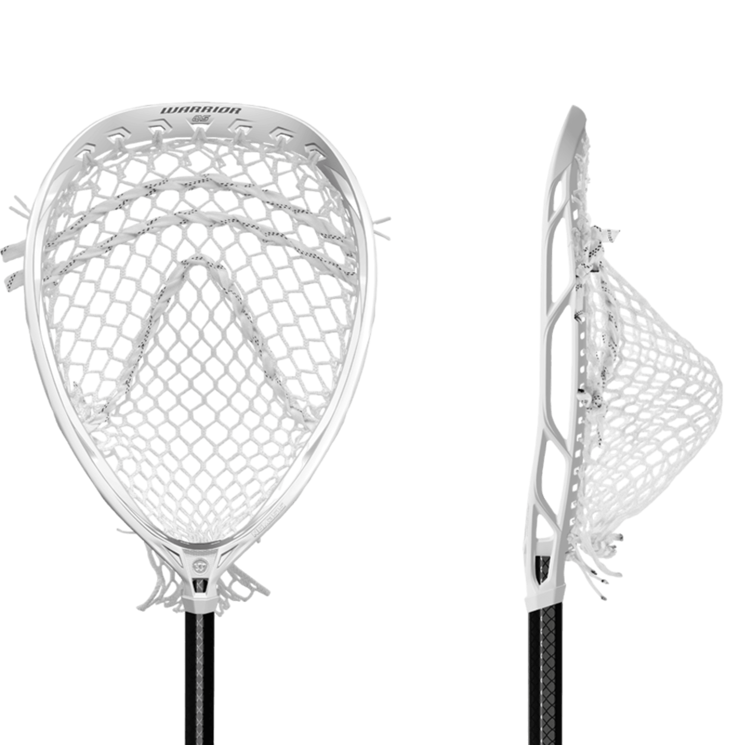 Warrior Nemesis QS Goalie Complete Stick Goalie Complete War - NQS2 - WH White Lax.com