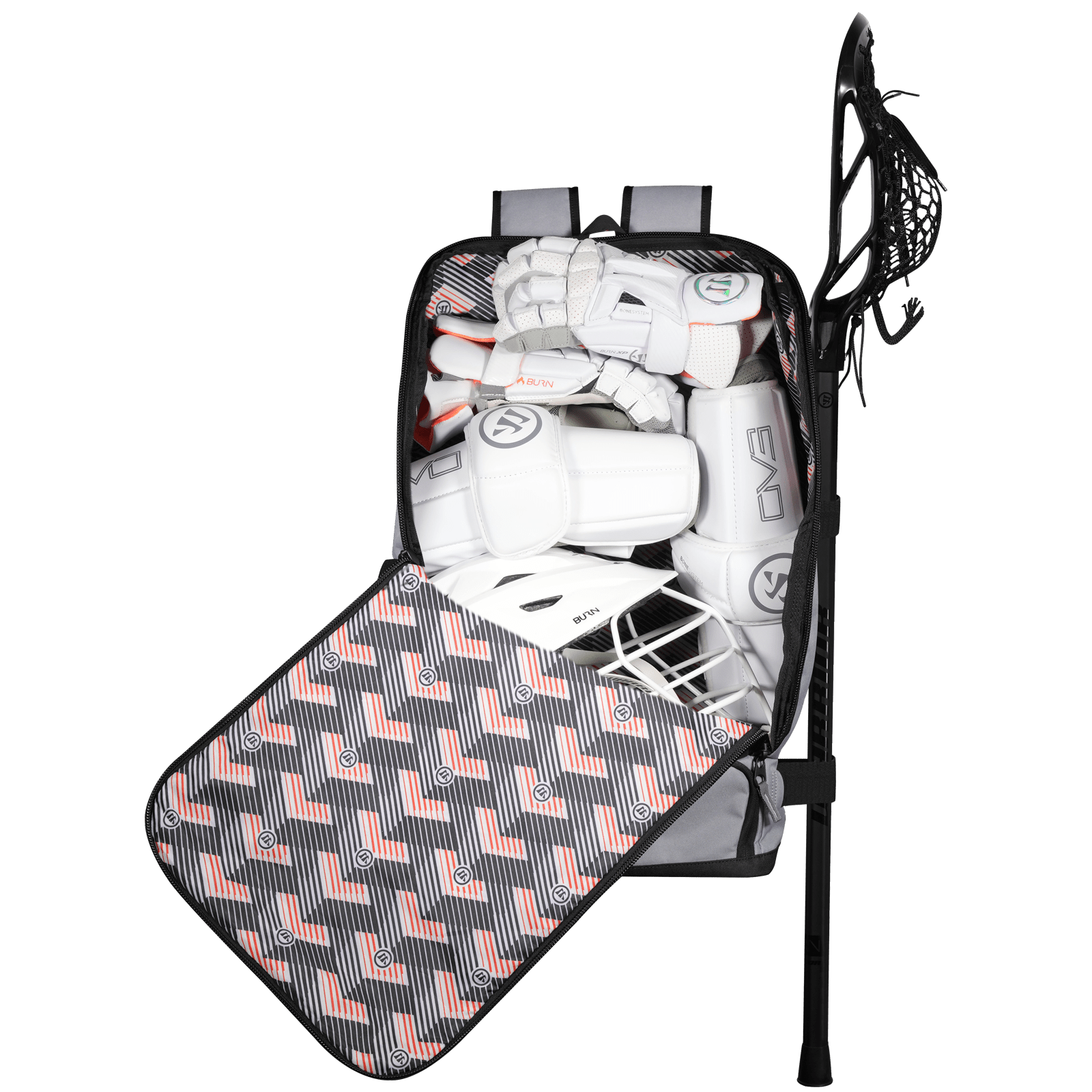 Warrior Q10 Jet Pack Max Bags Grey Lax.com