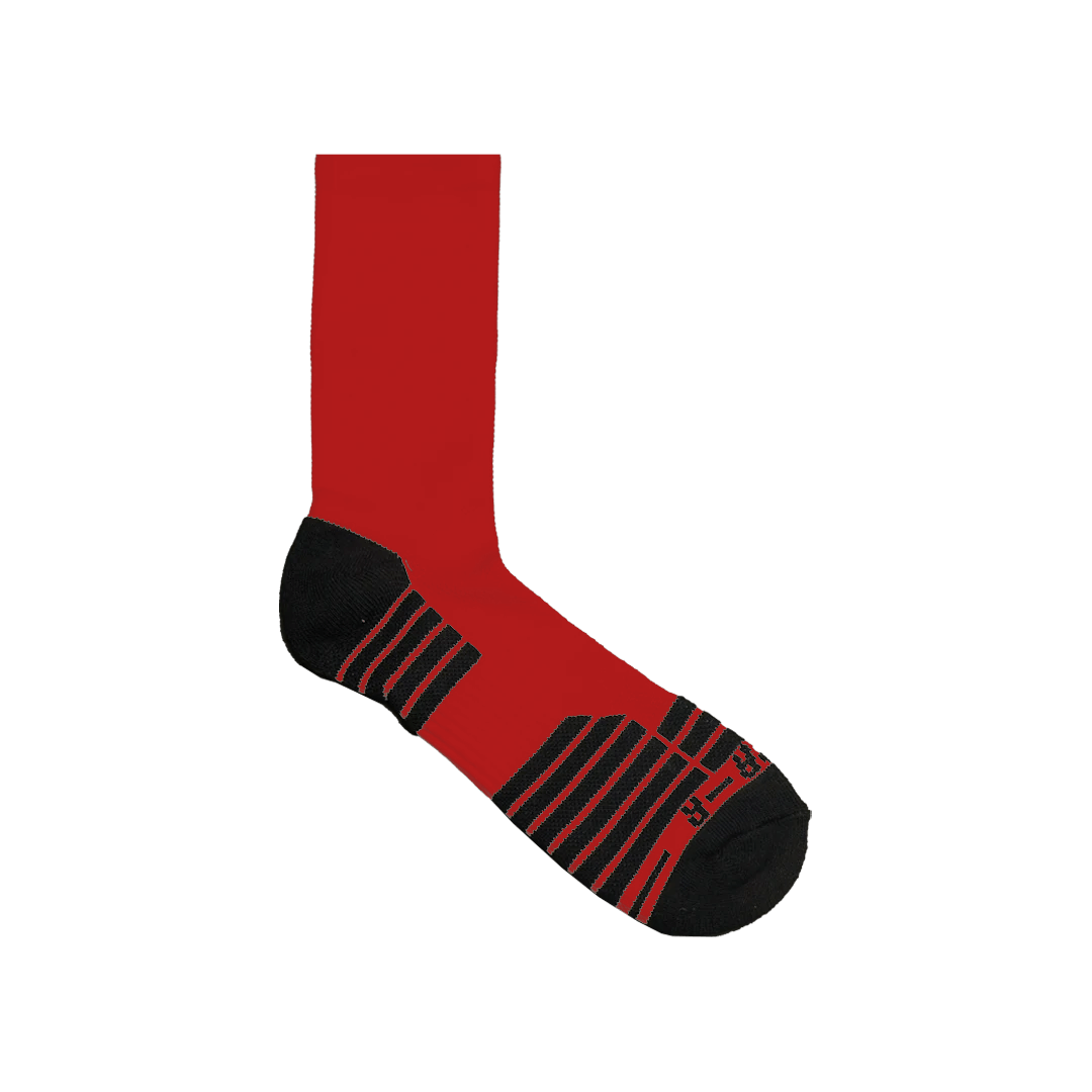 Zima Elite Lacrosse Crew Socks Socks Red Lax.com