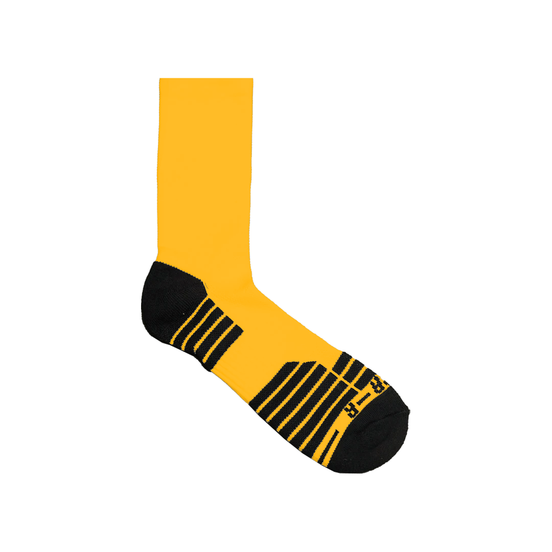 Zima Elite Lacrosse Crew Socks Socks Yellow Lax.com