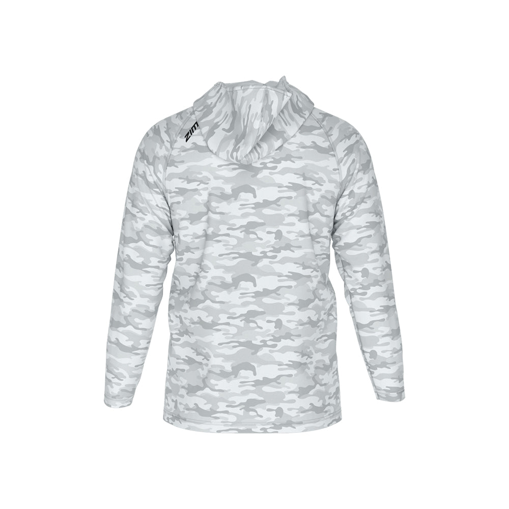 Zima Select Performance Hoodie Apparel Tops Snow Camo Lax.com