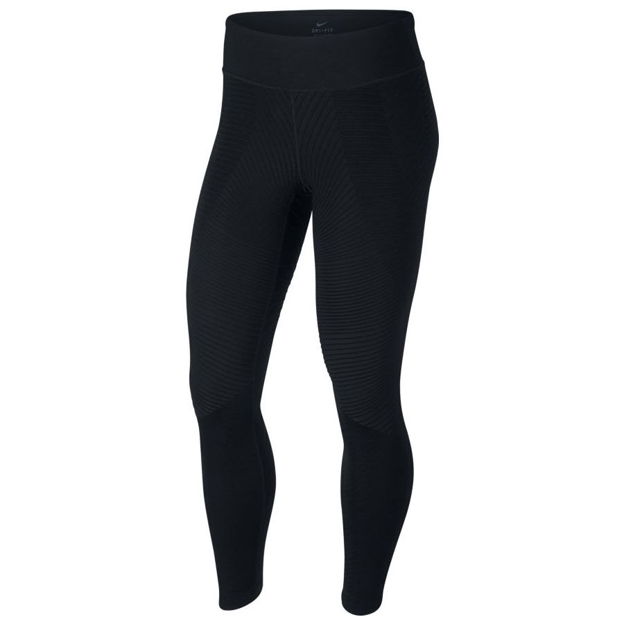 plain black nike pro leggings