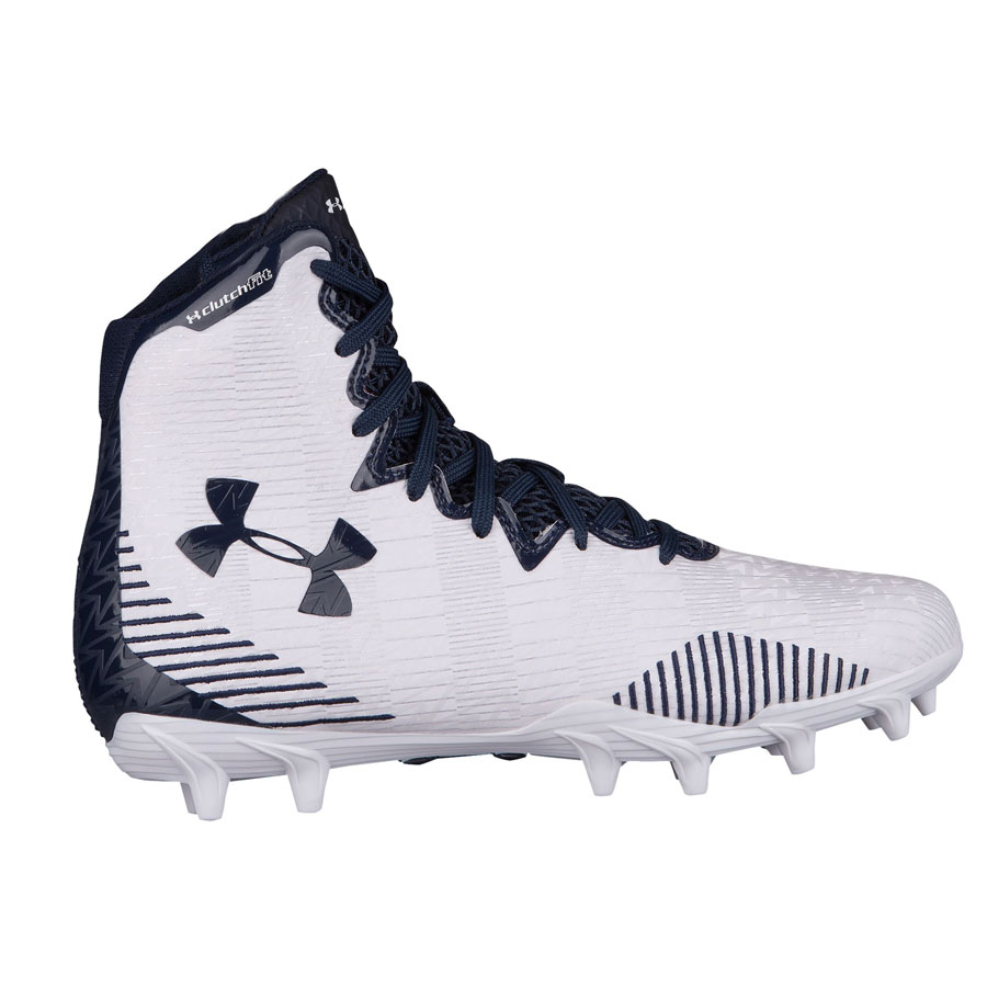 under armour highlight mc white lacrosse cleats