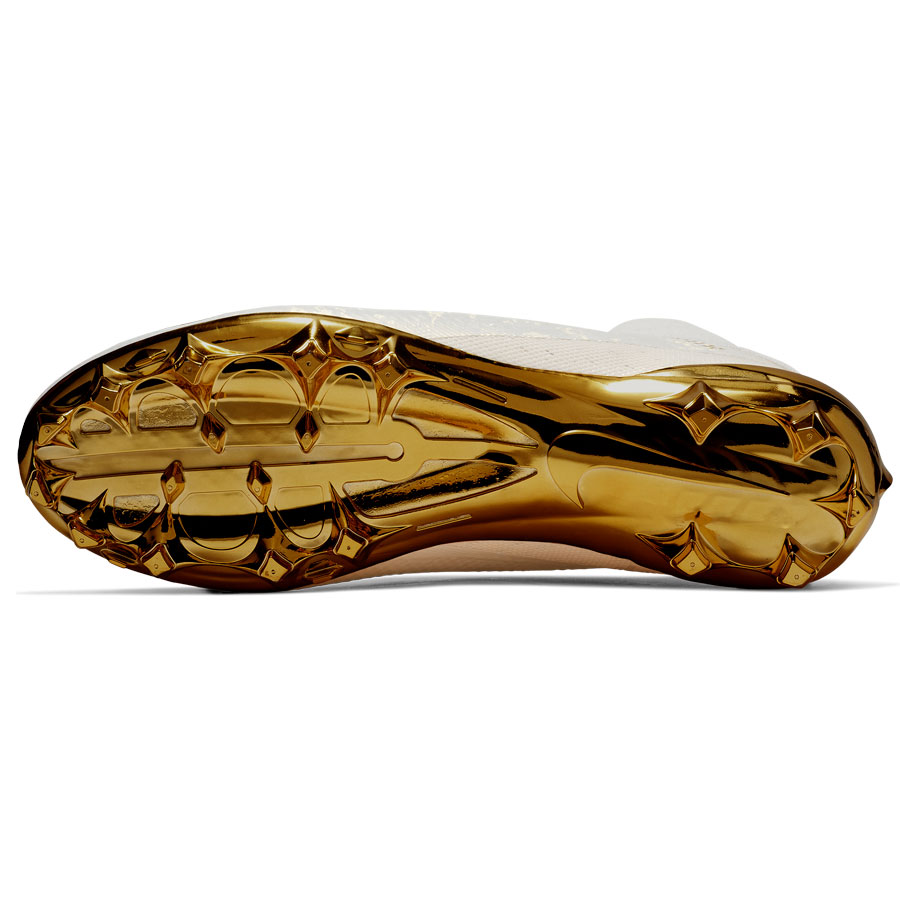 nike vapor untouchable pro 3 metallic gold men's football cleat