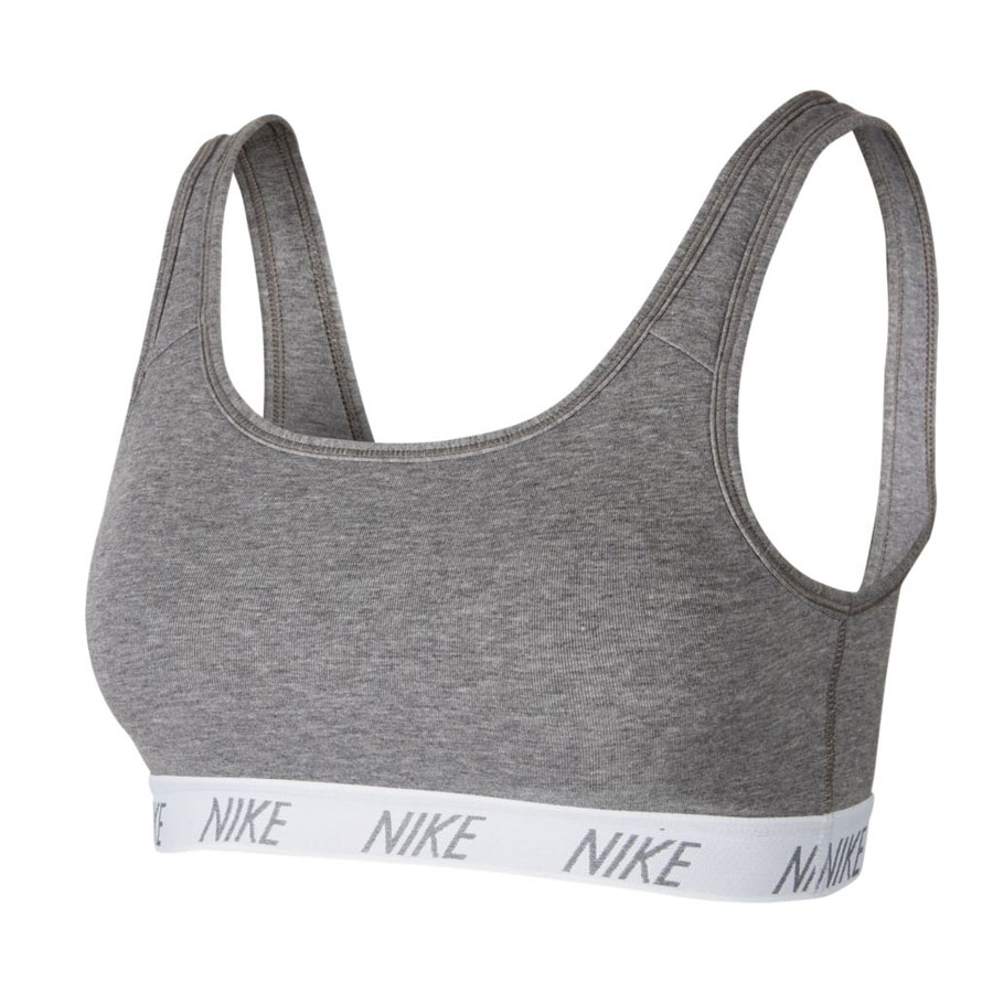 Nike Women's Pro Classic Padded Grey/Mint Sports Bra ( 805266
