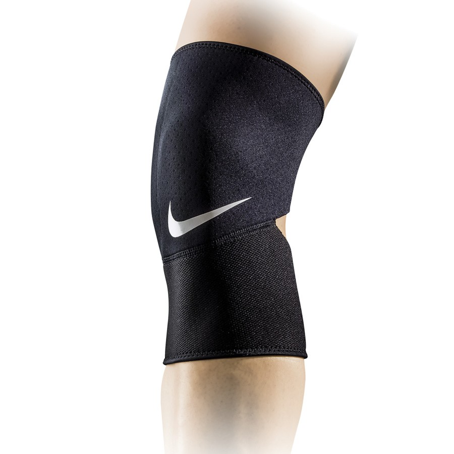 NIKE Pro Closed Patella Knee Sleeve 2.0 Adult Black Compression NEW
