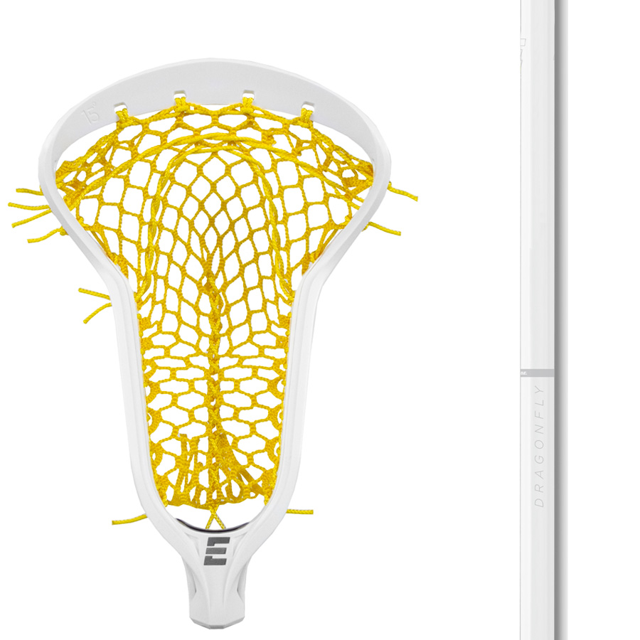 Purpose 15° Speckled 3D Mesh Complete - Black And Yellow - Epoch Lacrosse
