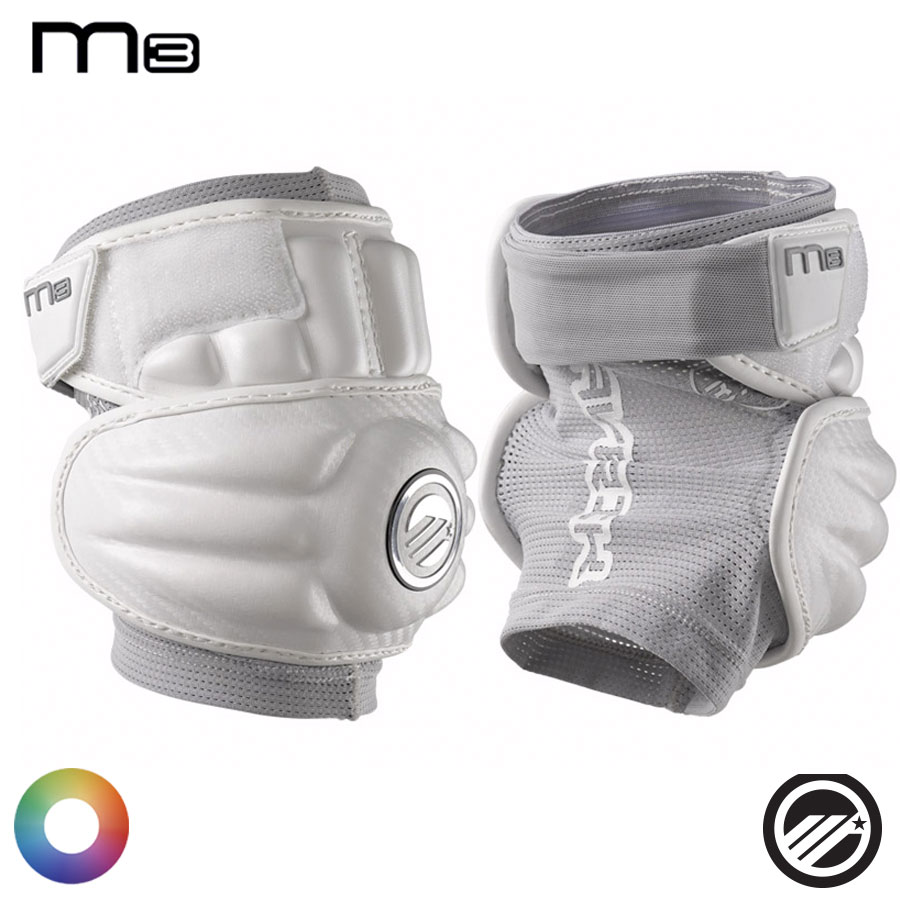 Maverik New M3 White Lacrosse Gloves