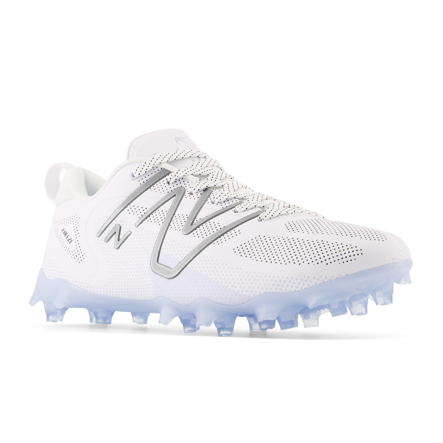 New Balance Freeze 4 Low White Lacrosse Cleat Lacrosse Cleats | Lowest Price