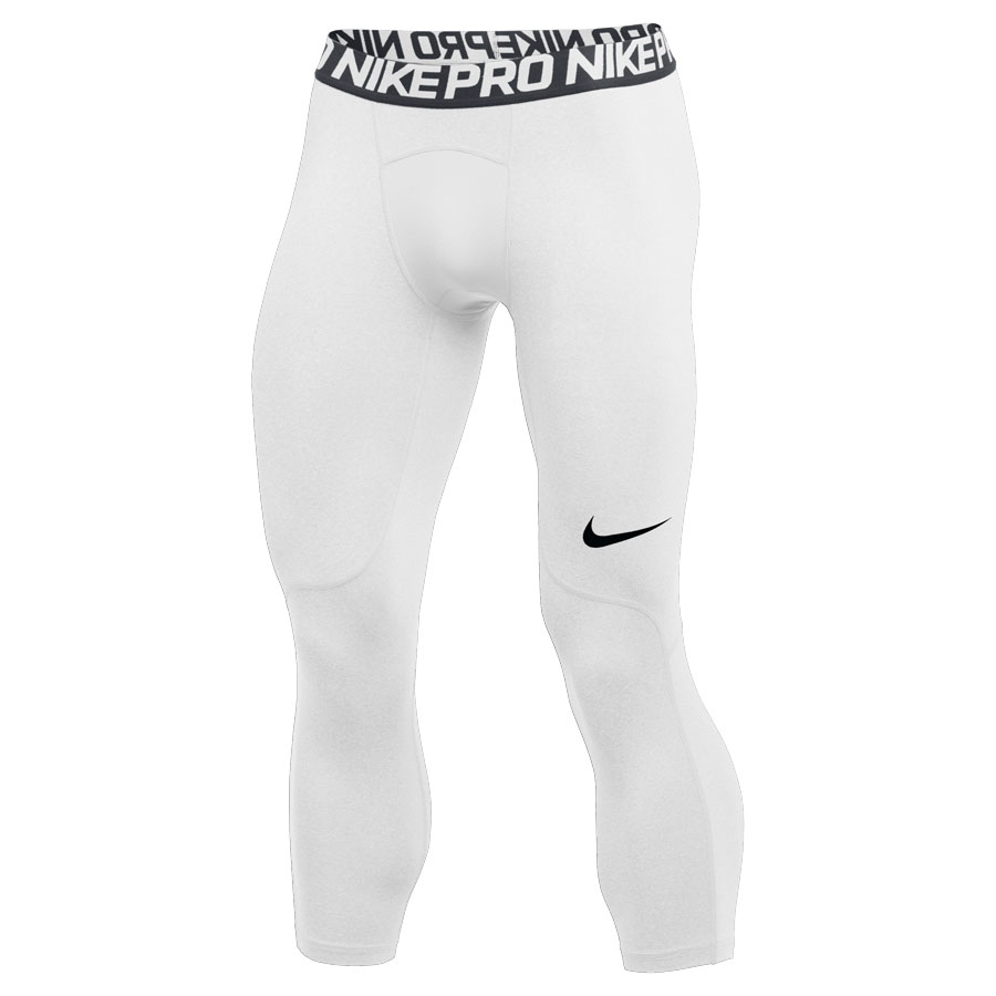 Nike Pro Dri-FIT Men's 3/4 compression Tights WHITE black M L xl NWT  dd1919-100 | eBay