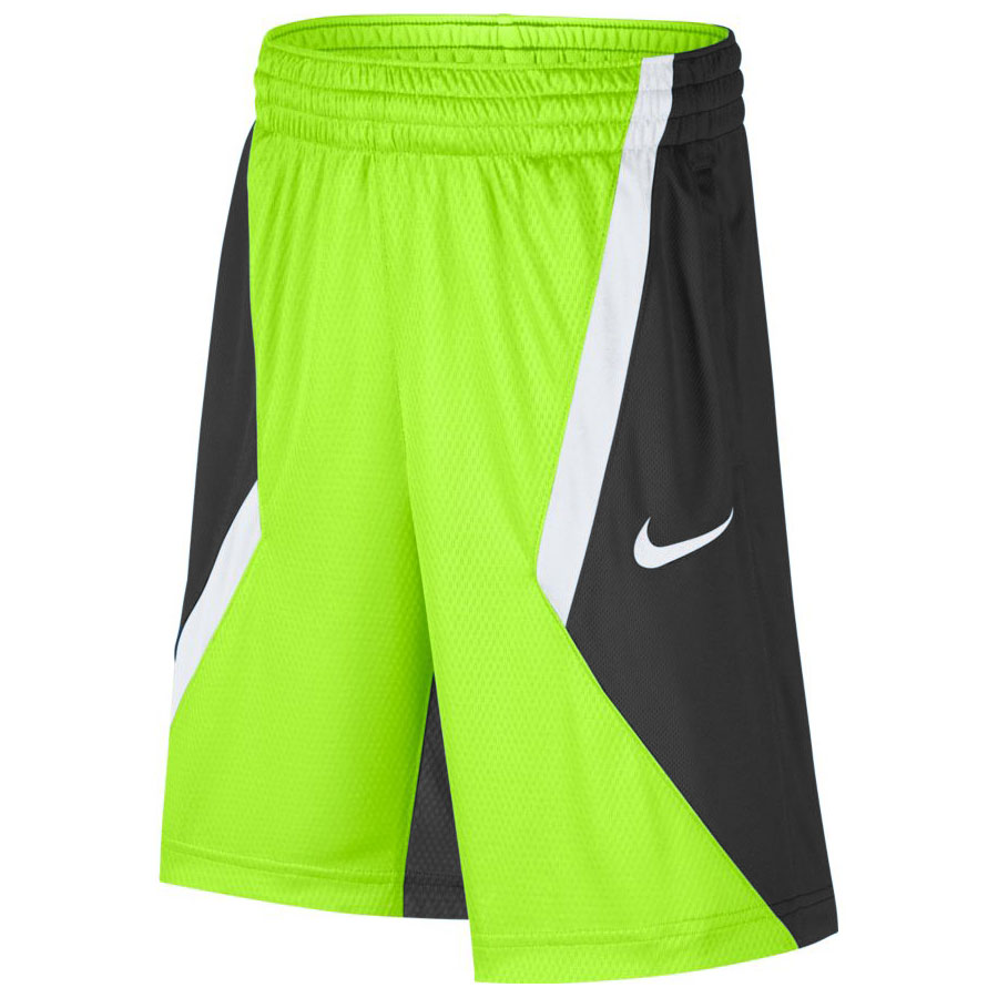 Nike Dry Boys Lacrosse Shorts-Volt-Black-White Lacrosse Bottoms ...