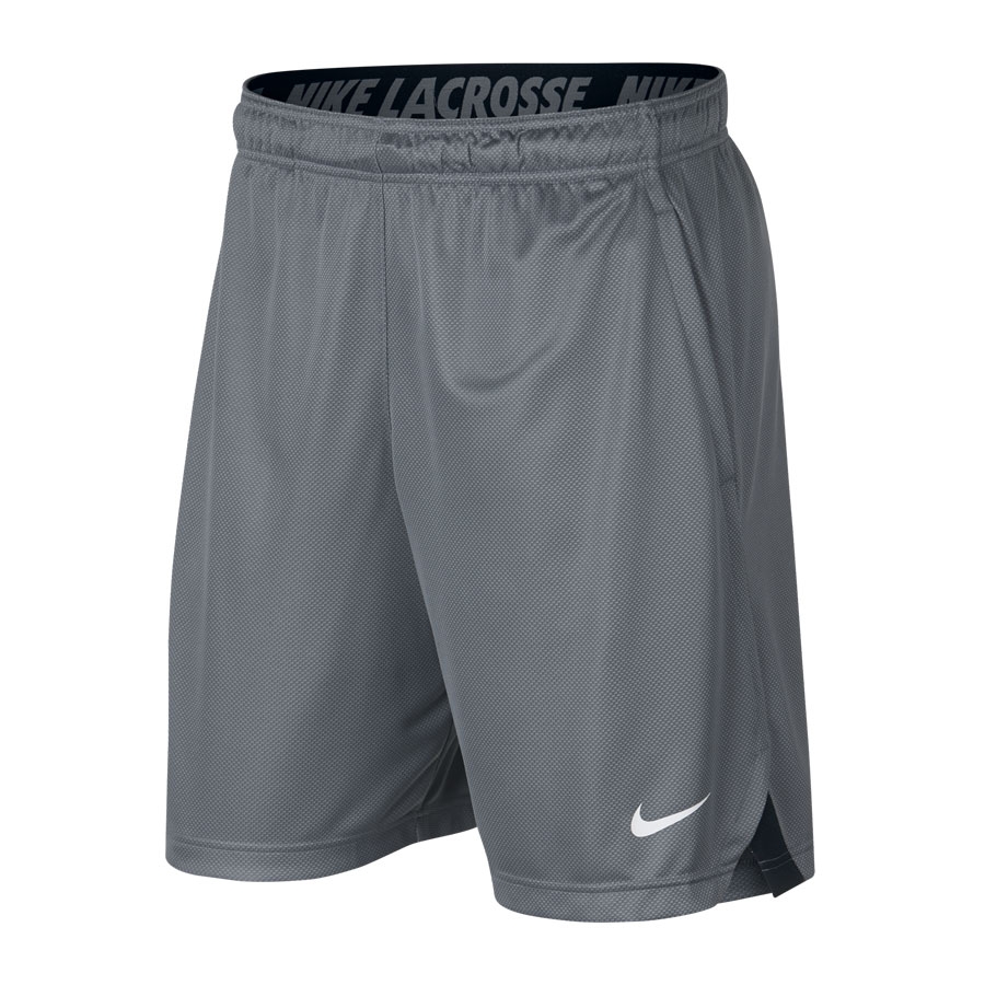 Men's Nike Lacrosse Knit Short-Grey 