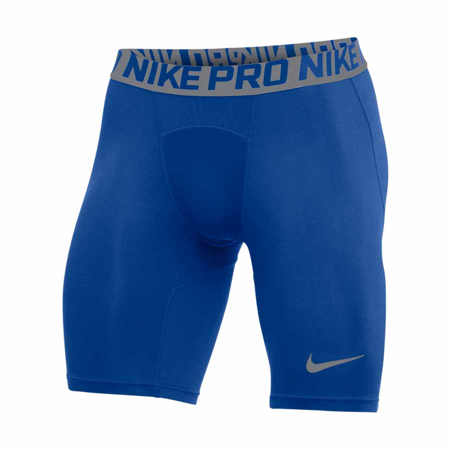 royal blue nike biker shorts